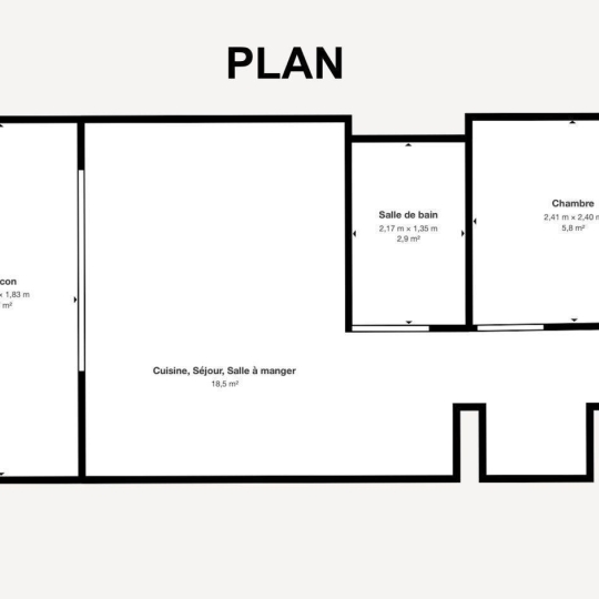  Agence ANJ immobilier : Appartement | BALARUC-LES-BAINS (34540) | 28 m2 | 102 900 € 