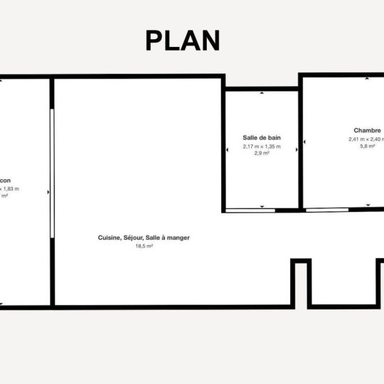  Agence ANJ immobilier : Appartement | BALARUC-LES-BAINS (34540) | 28 m2 | 114 900 € 