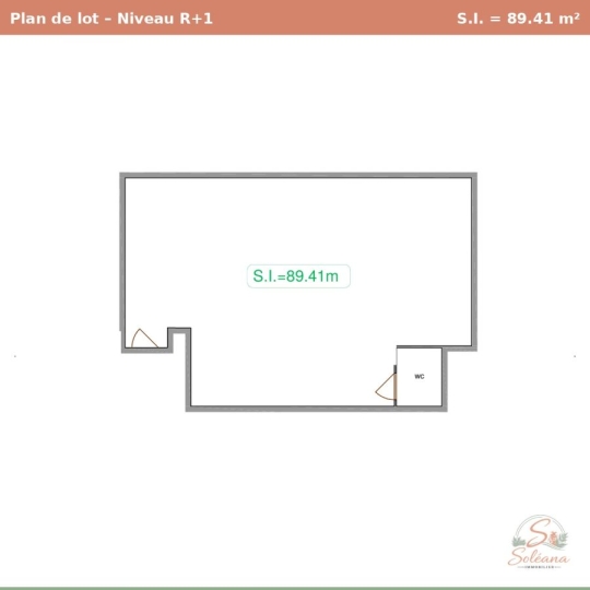 Annonces FRONTIGNAN : Local / Bureau | SETE (34200) | 89.43m2 | 1 006 € 