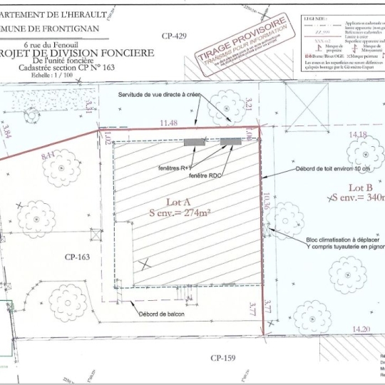 Annonces FRONTIGNAN : Terrain | FRONTIGNAN (34110) | m2 | 140 000 € 