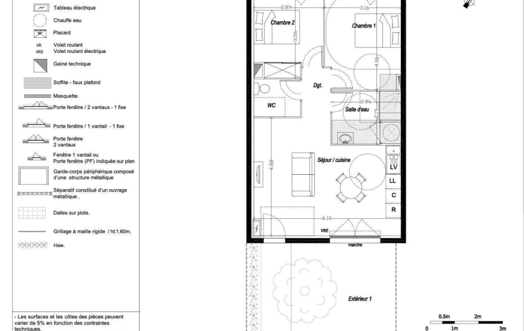 Agence ANJ immobilier : Appartement | MIREVAL (34110) | 59 m2 | 284 000 € 